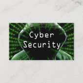 Cyber Security Business Visitekaartje (Voorkant)