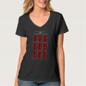 Cyber Security Computer Captcha, geen Robot Fire H T-shirt (Voorkant)