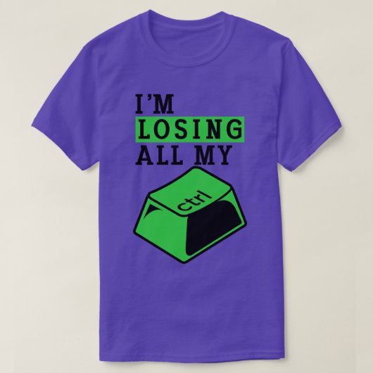 Cyber Security Computer Key Software Engineer Prog T-shirt (Design voorkant)