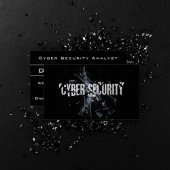 Cyber Security Data Modern Professional Minimalist Visitekaartje