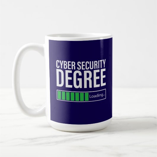 Cyber Security Degree Laden, specialist Koffiemok (Links)