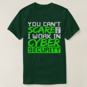 Cyber Security Ethical Hacking Funny T-shirt (Design voorkant)