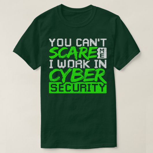Cyber Security Ethical Hacking Funny T-shirt (Design voorkant)