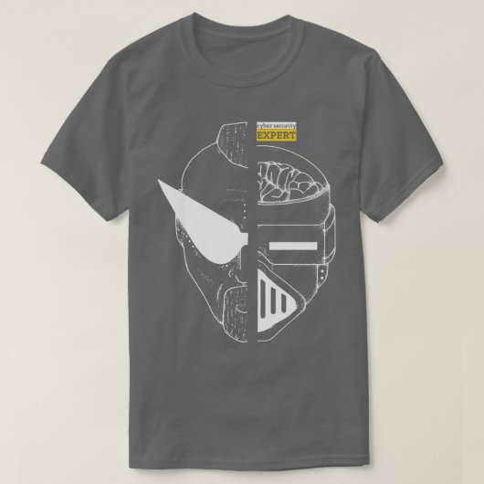 Cyber Security Expert Cyberpunk T-shirt (Design voorkant)