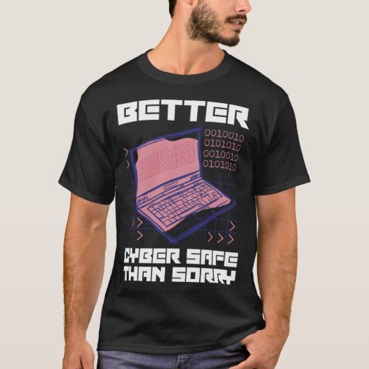 Cyber Security Expert I computer engineer for ethi T-shirt (Voorkant)