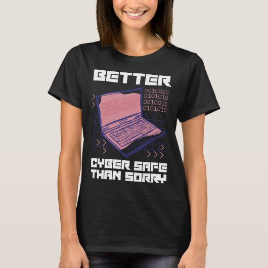Cyber Security Expert I computer engineer for ethi T-shirt (Voorkant)