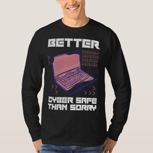 Cyber Security Expert I computer engineer for ethi T-shirt (Voorkant)