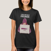 Cyber Security Expert I computer engineer voor eth T-shirt (Voorkant)