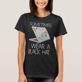 Cyber Security Expert I computer engineer voor eth T-shirt (Voorkant)