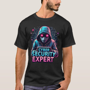 Cyber Security Expert Mannen Tech T-shirt