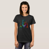 Cyber Security Expert Quote voor White Pet Hacker T-shirt (Voorkant volledig)