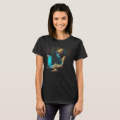 Cyber Security Expert Quote voor White Pet Hacker T-shirt (Voorkant volledig)