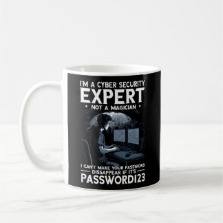 Cyber Security Expert voor White Hacker en Cyber W Koffiemok