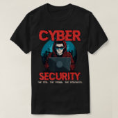Cyber Security Grappige Cybersecurity Analist Ethi T-shirt (Design voorkant)