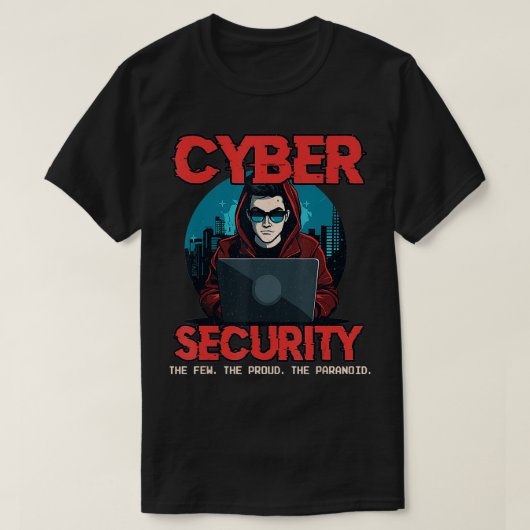 Cyber Security Grappige Cybersecurity Analist Ethi T-shirt (Design voorkant)