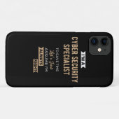 Cyber Security Specialist Case-Mate iPhone Case (Achterkant (horizontaal))