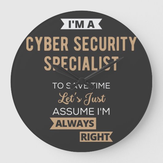 Cyber Security Specialist Grote Klok (Voorkant)