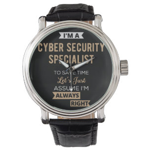 Cyber Security Specialist Horloge
