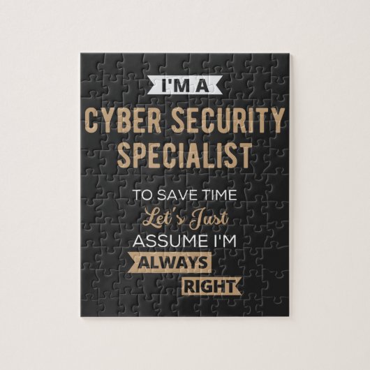Cyber Security Specialist Legpuzzel (Verticaal)