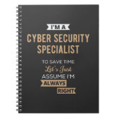 Cyber Security Specialist Notitieboek (Voorkant)
