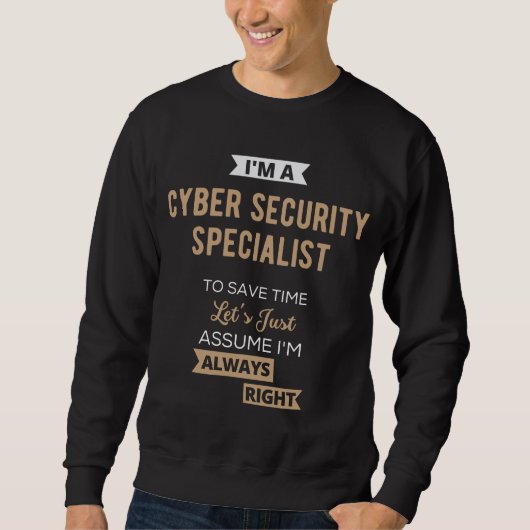 Cyber Security Specialist Trui (Voorkant)