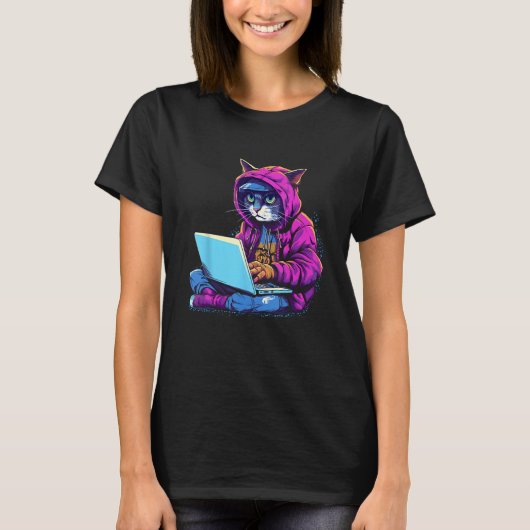 Cyber Security Team en Anti Malware Technici T-shirt (Voorkant)