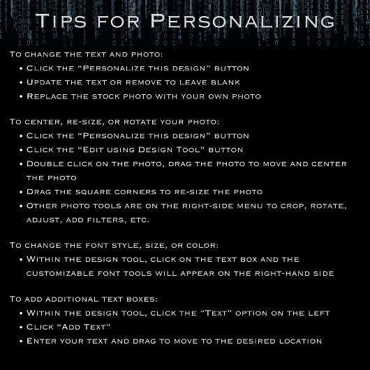 Cyber Security Tech Blue Business Photo Desk Mat