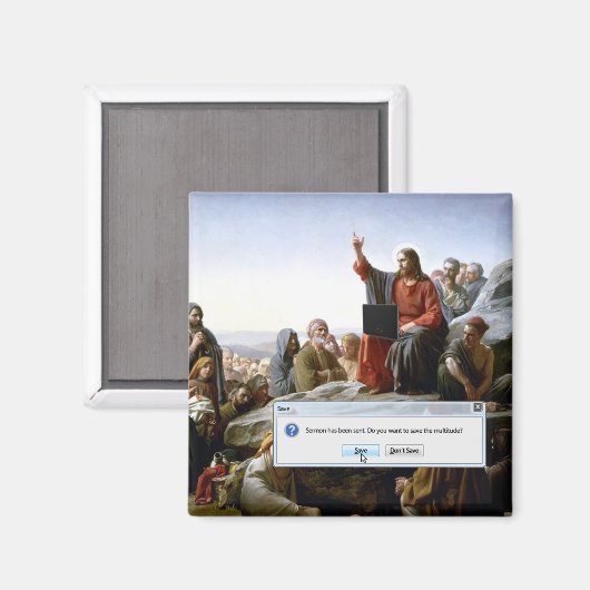 Cyber Sermon Magneet (Voorkant / Achterkant)