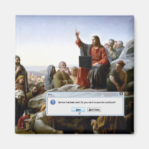 Cyber Sermon Magneet