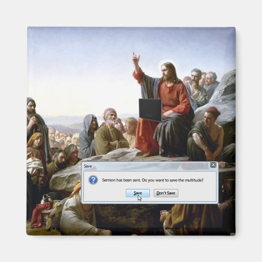 Cyber Sermon Magneet (Voorkant)
