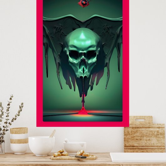 Cyber-Sigil of Dracula's New Coders Poster (Keuken)