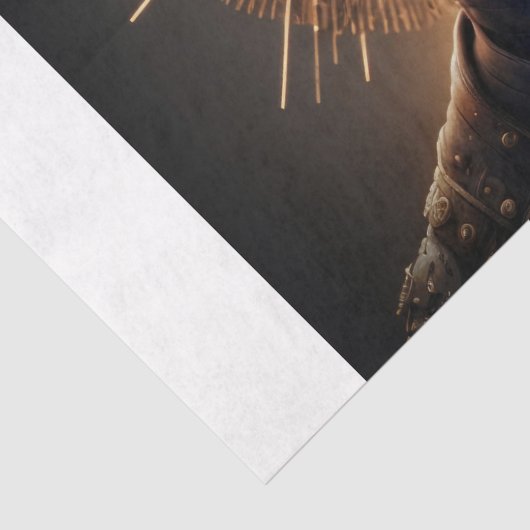 Cyber Skull Symphony Decoupage Tissuepapier (Detail)