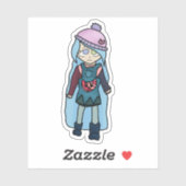 Cyber Snow Sticker (Vel)