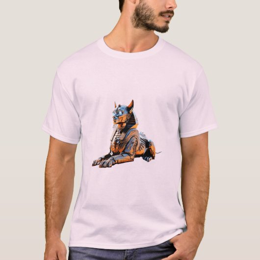 Cyber Sphinx Guardian T-shirt (Voorkant)
