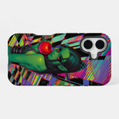 Cyber Sprookje Elf met Krabappel iPhone 16 Hoesje (Achterkant horizontaal)