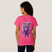 Cyber Stripes T-shirt (Achterkant volledig)