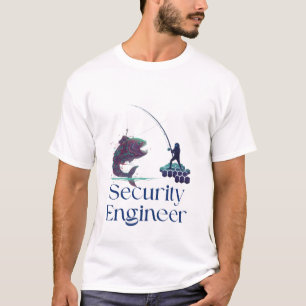 Cyber Threat Hunter – T-shirt voor beveiligingsing