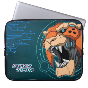 Cyber Tiger   15-inch laptophoes Laptop Sleeve
