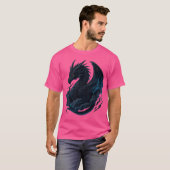 Cyber Tiger – Bewaker van het Neon-rijk T-shirt (Voorkant volledig)