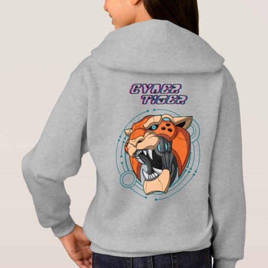 Cyber Tiger | KINDER (Achterkant)