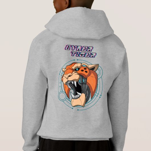 Cyber Tiger | KINDER (Achterkant)