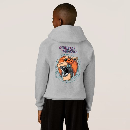 Cyber Tiger | KINDER (Achterkant volledig)