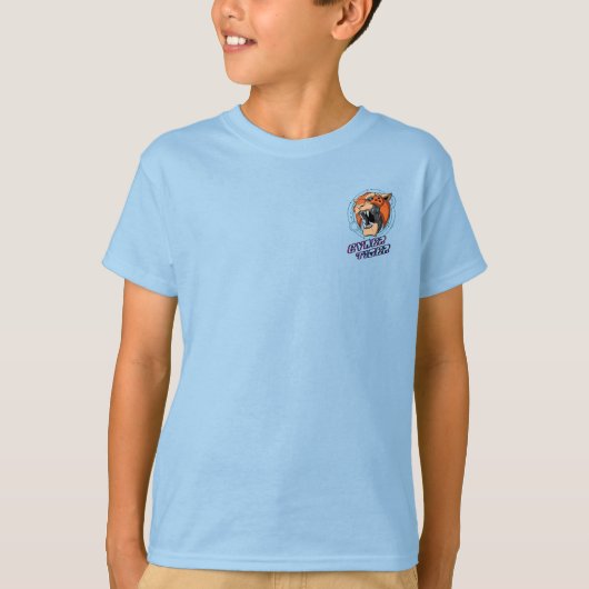 Cyber Tiger | KINDER T-shirt (Voorkant)