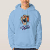 Cyber Tiger | MANNEN Hoodie (Voorkant)