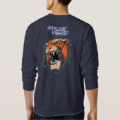 Cyber Tiger | MANNEN Trui (Achterkant)