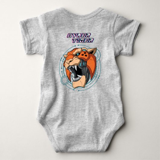 Cyber Tiger | Romper (Achterkant)