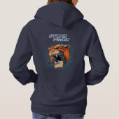 Cyber Tiger | Vrouwen Hoodie (Achterkant)