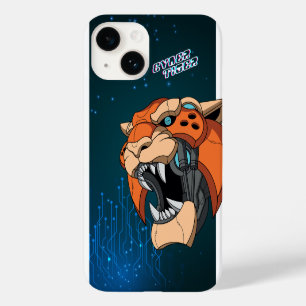 Cyber Tijger Case-Mate iPhone 14 Hoesje