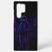 Cyber Tokyo Hacker – Neon Glow Samsung GPhone Case Samsung Galaxy Hoesje (Achterkant)
