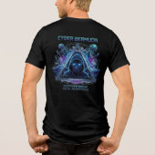 Cyber Tri-Blend Shirt (Achterkant)